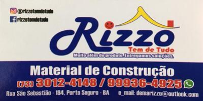Rizzo Material de Construção Rizzo tem de tudo Porto Seguro BA